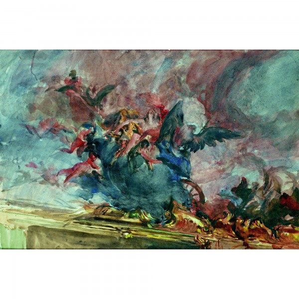 Project of Decoration 'Parte di un Soffitto del Tiepolo by Giovanni Boldini